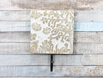 Tangled wood light wood coat hook