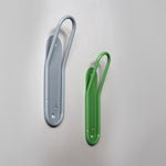 Stockholm Single Wall Hook - Grey / Green