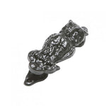Wise Owl Iron Door Knocker · Antique Black Kirkpatrick 2623 ·