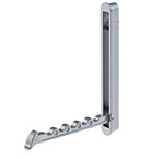 Recessed Folding Coat Hook Height 140mm