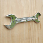 LARGE Chunky Chrome Spanner Coat Hook Rack