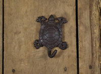 Cast Iron Turtle Coat Hook