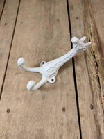 Cast Iron Giraffe Double Coat Hook