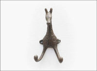 Iron Giraffe Coat Hook