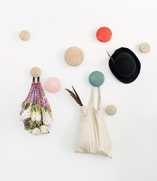 Muuto THE DOTS COAT HOOK ROSE SMALL