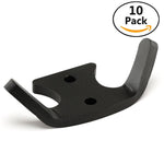 OFG - (10) Black Rustic Heavy Duty Hanging Hooks