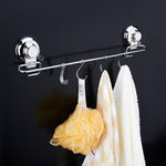 1Pc Bathroom Coat Hook Hanger 6 Hooks Kitchen Wall Hooks Tools Stoarge Rack 304 Stainless Steel Robe Hook Wall Mounted