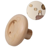 Creative Wooden Button Coat Hooks (Wall Mounted)